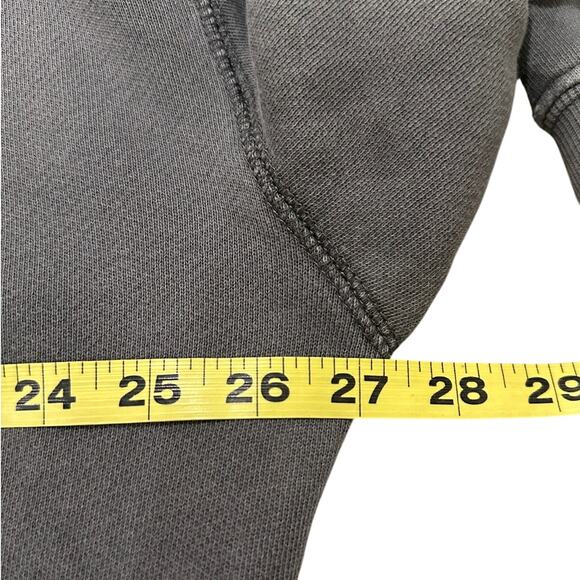 Elwood Gray Crewneck Pullover Sweatshirt Oversized Organic Cotton Men’s Medium - Picture 4 of 6